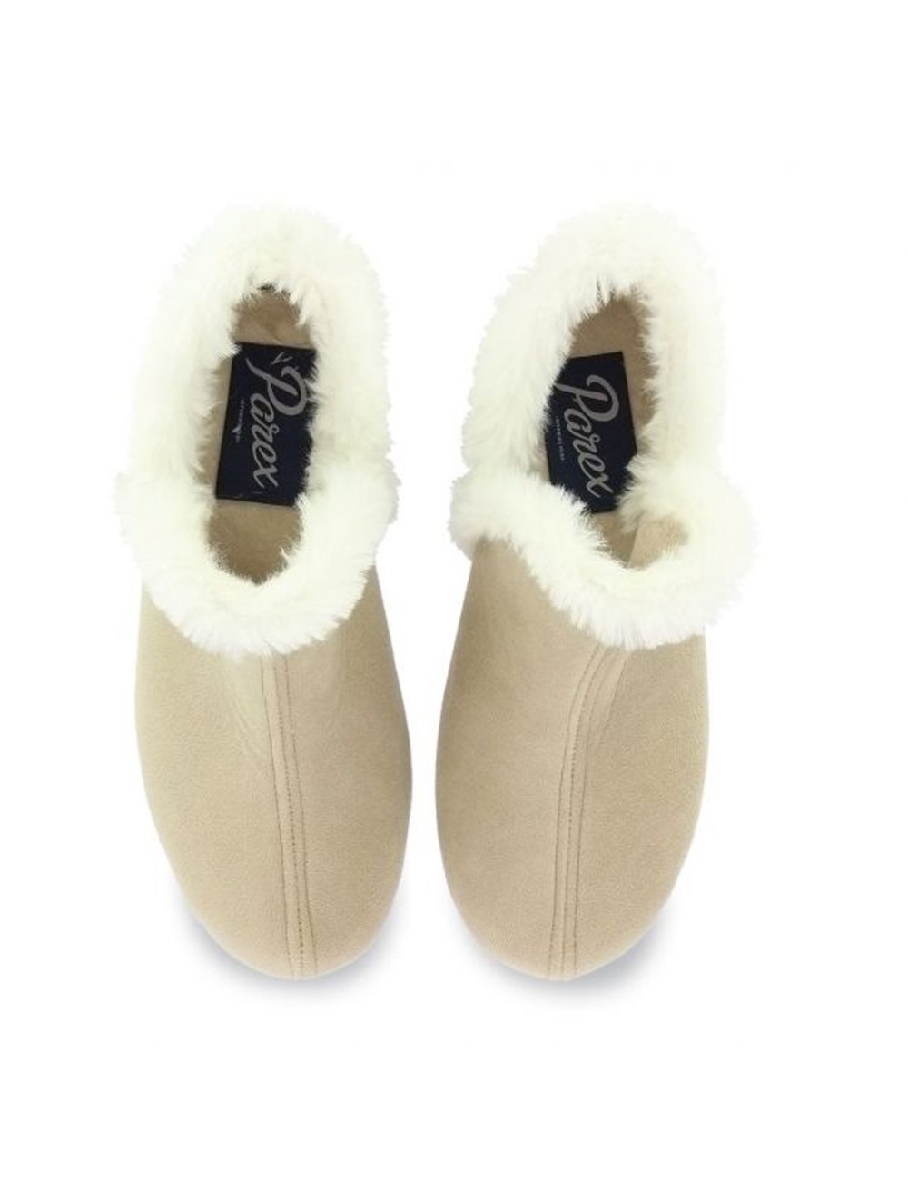 Γυναικεία παντόφλα μποτάκι με γουνάκι Parex 10118277