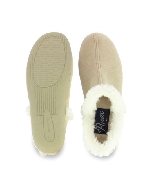 Γυναικεία παντόφλα μποτάκι με γουνάκι Parex 10118277