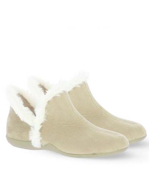 Γυναικεία παντόφλα μποτάκι με γουνάκι Parex 10118277