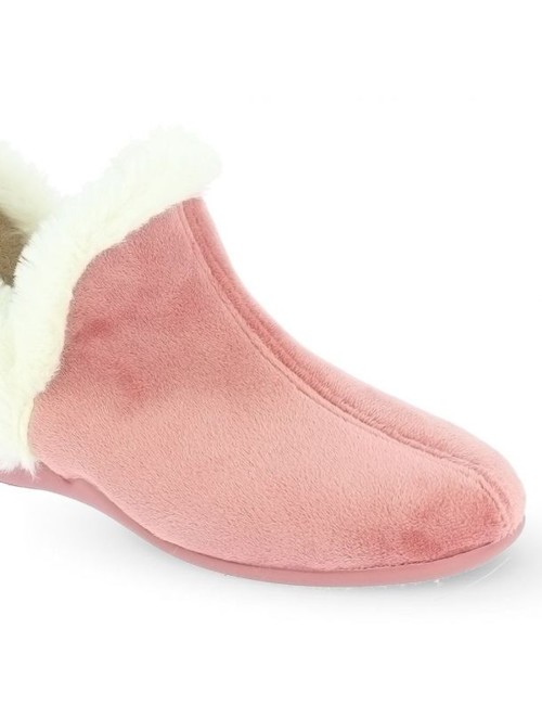 Γυναικεία παντόφλα μποτάκι με γουνάκι Parex 10118277