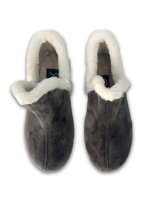 Γυναικεία παντόφλα μποτάκι με γουνάκι Parex 10118277