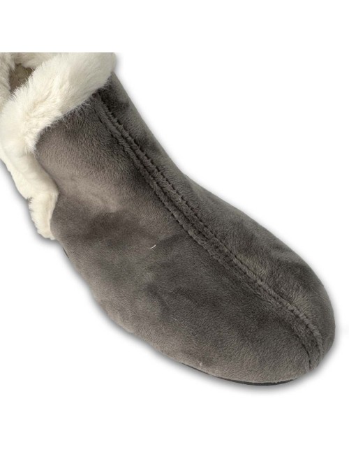 Γυναικεία παντόφλα μποτάκι με γουνάκι Parex 10118277