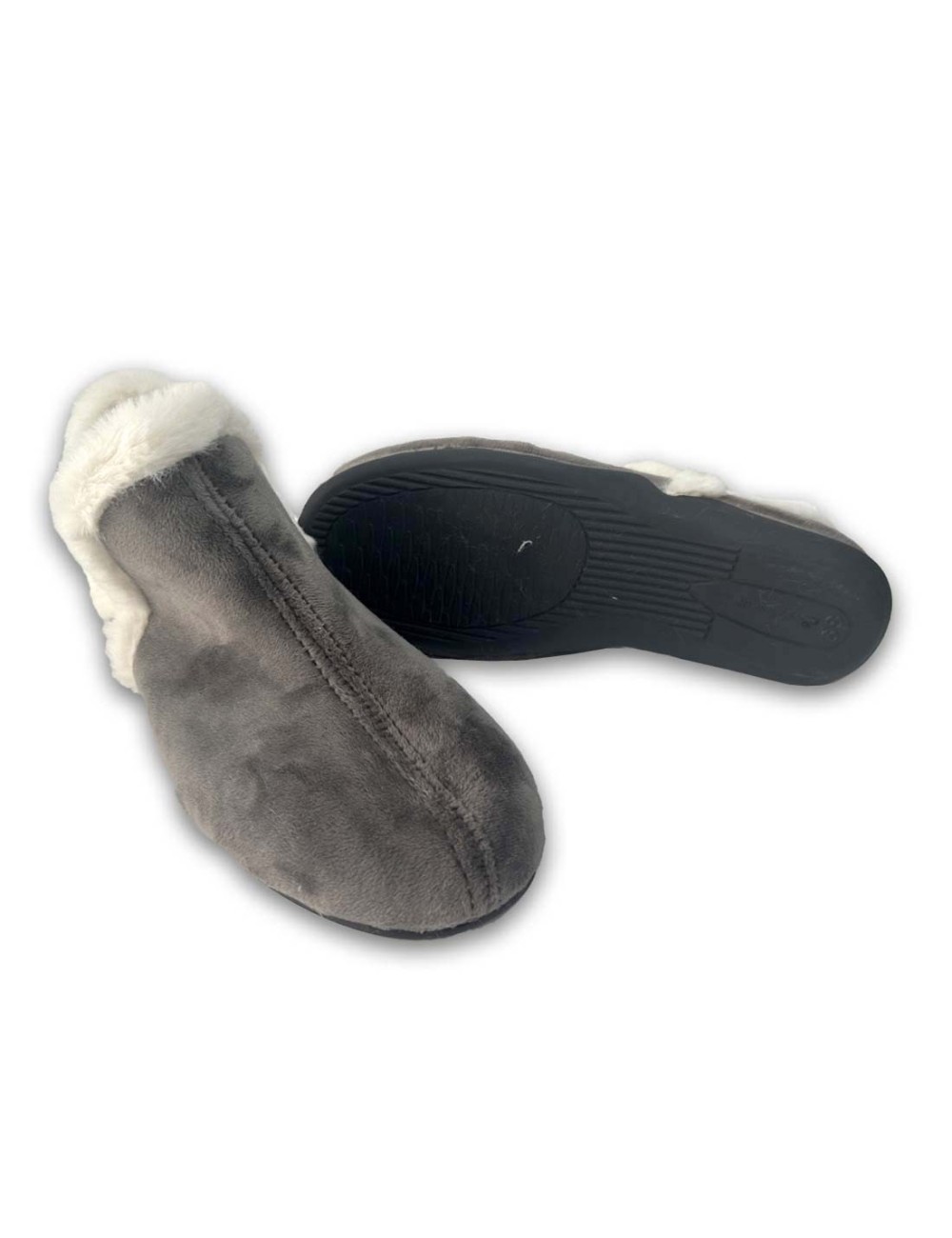 Γυναικεία παντόφλα μποτάκι με γουνάκι Parex 10118277