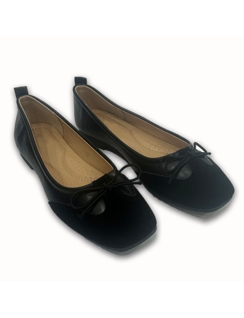 Γυναικείες μπαλαρίνες με φιογκάκι S26117-21