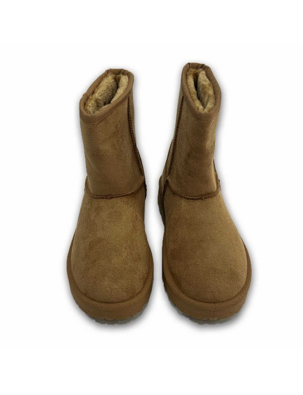 Μποτάκια Suede με γούνα W26R23C