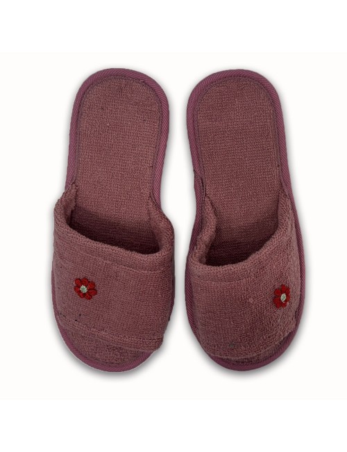 Γυναικείες πετσετέ παντόφλες S2611