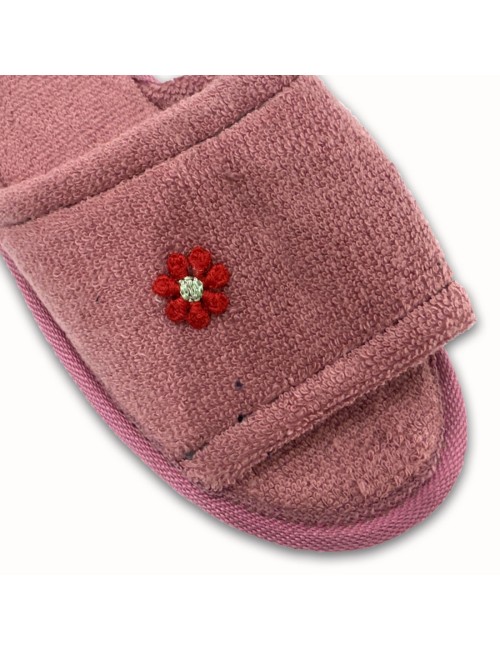 Γυναικείες πετσετέ παντόφλες S2611