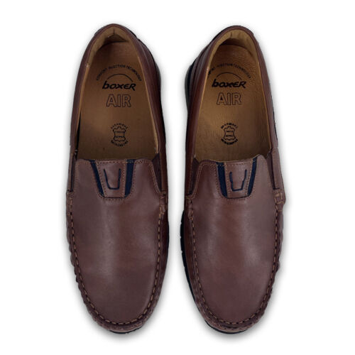 Ανδρικά loafers δερμάτινα Boxer 21246-12-519