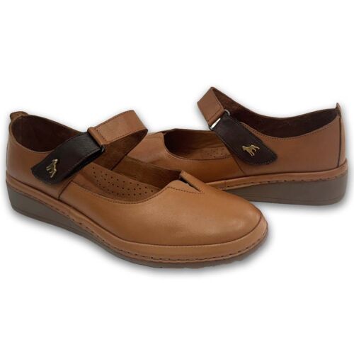 Γυναικεία loafers μοκασίνια Boxer δερμάτινα 98459-10-019