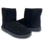 Μποτάκια Suede με γούνα W24627B