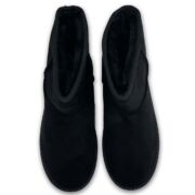 Μποτάκια Suede με γούνα W24627B