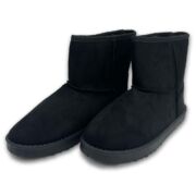 Μποτάκια Suede με γούνα W24627B