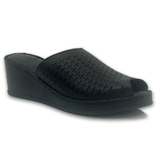 Γυναικεία Δερμάτινα Flatform Ελληνικής κατασκευής S2587B