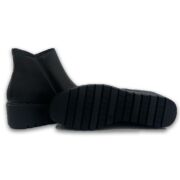 Μποτάκια με φερμουάρ και λάστιχο W25001B