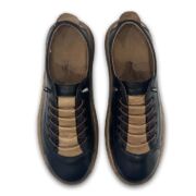 Γυναικεία δερμάτινα μοκασίνια W25F300B