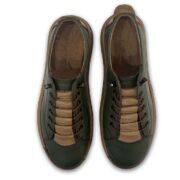 Γυναικεία δερμάτινα μοκασίνια W25F300X