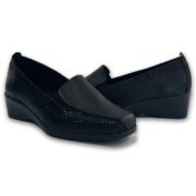 Γυναικεία δερμάτινα μοκασίνια WW25312B