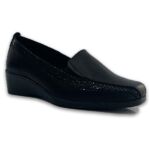 Γυναικεία δερμάτινα μοκασίνια WW25312B