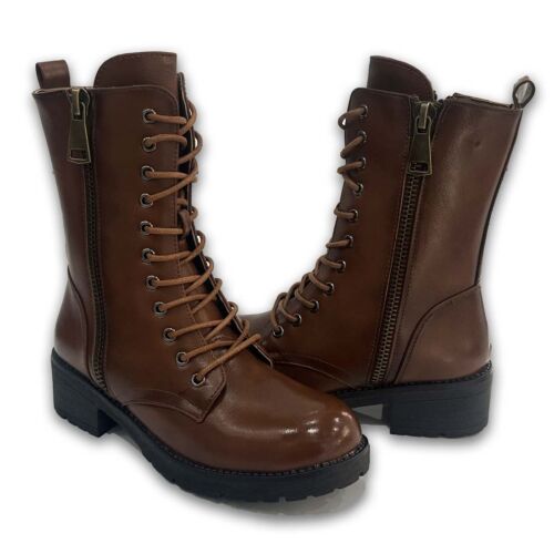 Αρβυλάκια με φερμουάρ και κορδόνια W25120517K